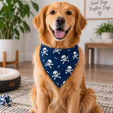 Null Skull And Crossbones Halloween Bandana