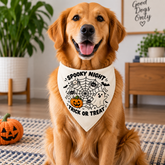 Spooky Night Trick Or Treat Halloween Bandana