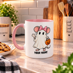 Custom Spooky Mousie Pinky Halloween Mug
