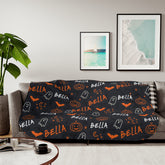 Custom Spooky Halloween Blanket