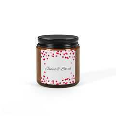 Custom Valentine's Scented Candle for Couples