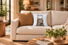 Custom Bones & Paws Pet Pillow