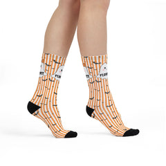 Custom Bats Halloween Socks