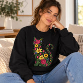 The floral Catsy Sweatshirt