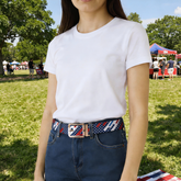 American Freedom Belt with Metal Buckle