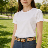 Bull dog Belts with Metal Buckle