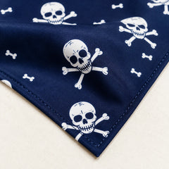 Null Skull And Crossbones Halloween Bandana