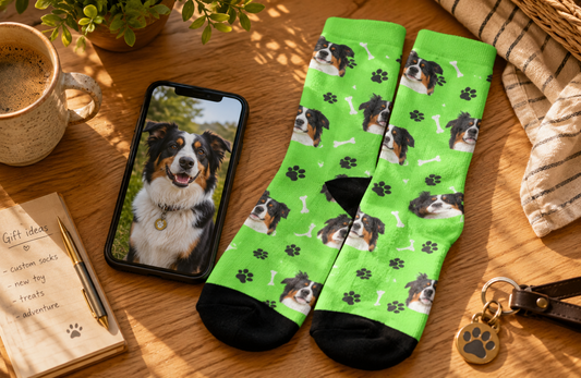 Custom Pet Socks Photo Guide
