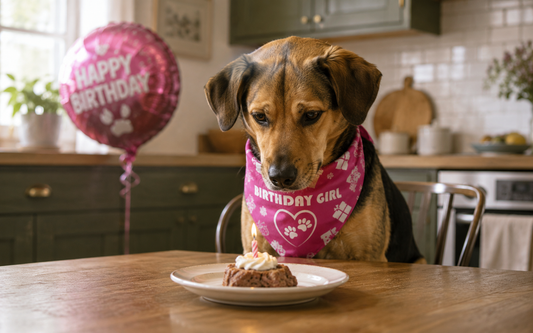 Dog Birthday Bandanas