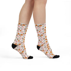 Happy Pumpkin Patch Halloween Socks