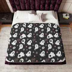 Boo Halloween Blanket