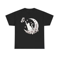 Cat and Moon T-shirts