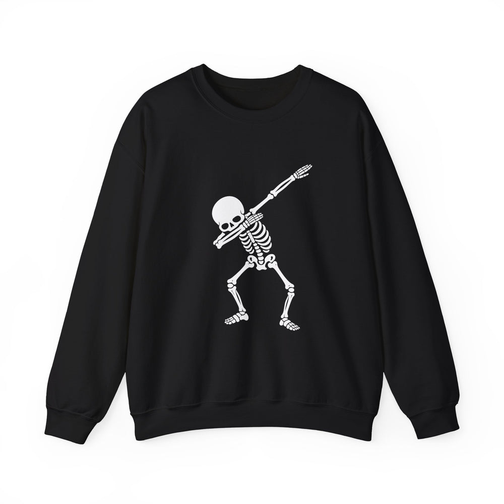 Skeleton Pose Halloween Sweatshirt