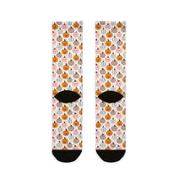 Happy Pumpkin Patch Halloween Socks
