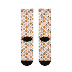 Happy Pumpkin Patch Halloween Socks