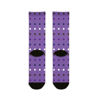Quadra Dots Purple Socks