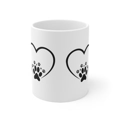 Dog Paw Mug.