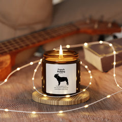 French Bulldog Valentine's Scented Candles