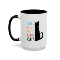 Just a Girl Who Loves Cats Mug