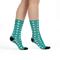 Green Polka Dots