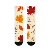Fall Leaves Halloween Socks