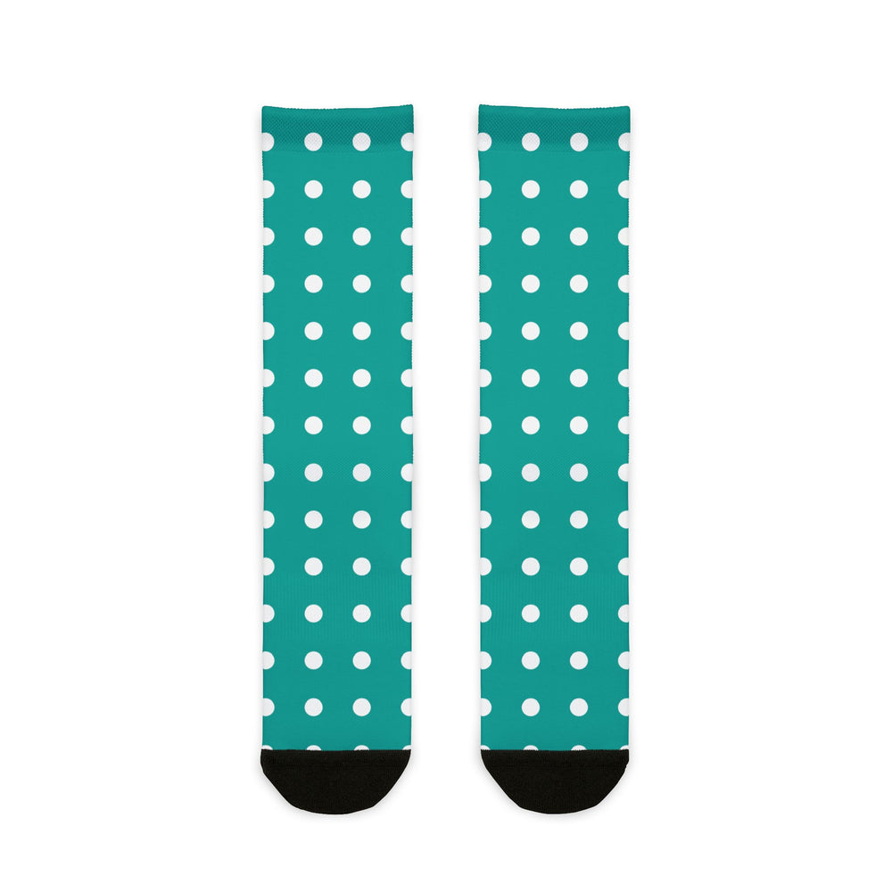 Green Polka Dots
