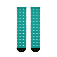 Green Polka Dots