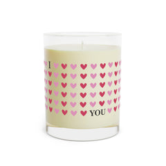 Valentine's I Love You Scented Candle