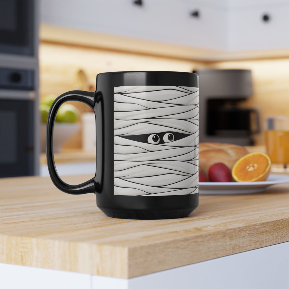 Mummy Eyes Halloween Mug