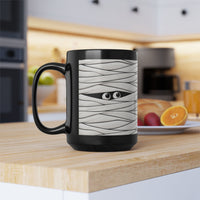 Mummy Eyes Halloween Mug