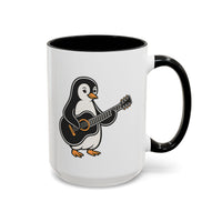 Penguin Guitar Jam Mug