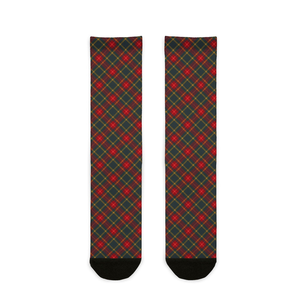 Plaid Tartan Comfort Christmas Socks