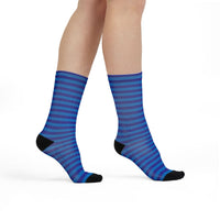 Double Blue Socks
