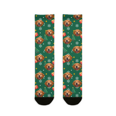 Custom The Joy of Christmas Socks