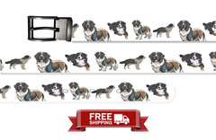 St Bernard Belt With Metal Buckle