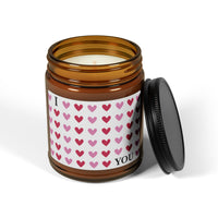 I Heart you Valentine's Scented Candles