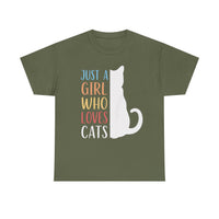 Just A Girl Who Loves Cats T-Shirt