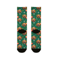 Custom The Joy of Christmas Socks