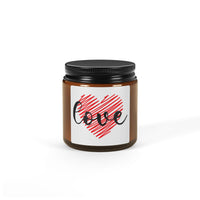 Valentine's "Love" Scented Candles