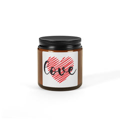 Valentine's "Love" Scented Candles