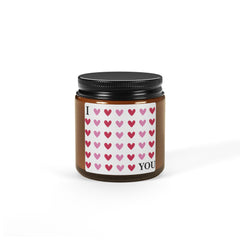 I Heart you Valentine's Scented Candles