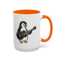 Penguin Guitar Jam Mug