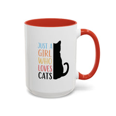Just a Girl Who Loves Cats Mug