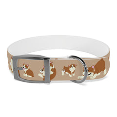 Bull Dog Brown Dog Collar