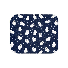 Cute Ghost Flying Halloween Blanket