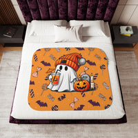 Pumpkin Pup Halloween Blanket