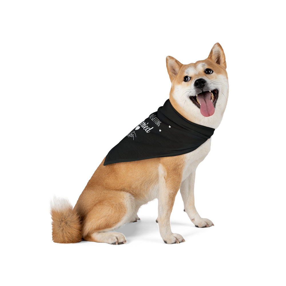 My Humans Bandana Black.