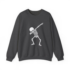 Skeleton Pose Halloween Sweatshirt