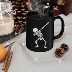 Skeleton Pose Halloween Mug
