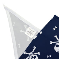 Null Skull And Crossbones Halloween Bandana